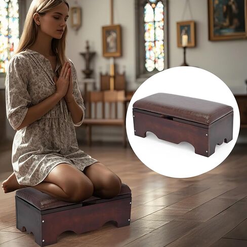 ركوع للصلاة، ركوع للصلاة مع وسادة ركوع سميكة للركوع في المنزل، مقعد للركوع مع مساحة تخزين in Kuwait