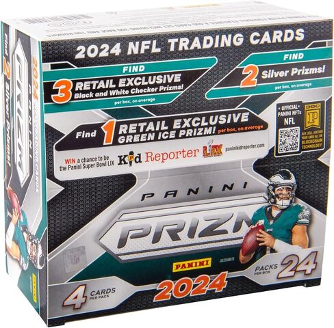2024 Panini PRIZM NFL Football Trading Cards 24-Count Retail Box in Saudi Arabia