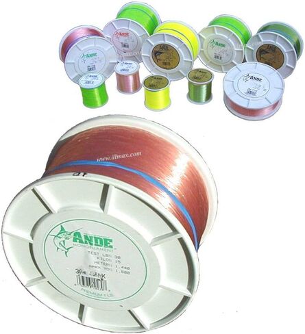 Ande A14-30P Premium Monofilament, 1/4-Pound Spool, 30-Pound Test, Pink Finish in Saudi Arabia