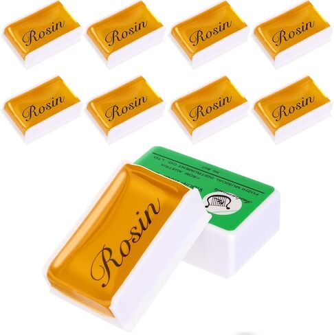 Boao 12 PCS Rosin Natural for Violin Cello Viola Rosin Light Gupl Low Gust for Bows String Music Aunder Assectory in Kuwait