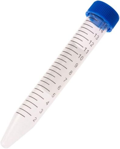CELLTREAT 229496 15Ml Centrifuge Tube, Snap-Pop Lid - Bag, Sterile, Polypropylene (Pack of 500) in Saudi Arabia
