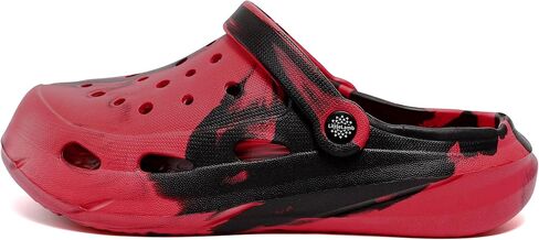 Kids Boys Girls Classic Camo Beach Clogs | Lightweight Water Sandals - Quick-Dry Non-Slip Light and Durable （Little Kid/Big Kid） in Saudi Arabia