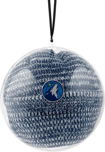 FOCO NBA Adult Official Marled Cold Weather Cuffed Knit Beanie in Clear Holiday Ball Ornament in Saudi Arabia