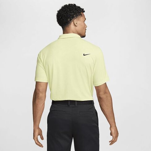 Nike Dri-FIT Tour Men's Golf Polo (Light Lemon Twist/Black, DV3123-736) Size X-Large in Saudi Arabia