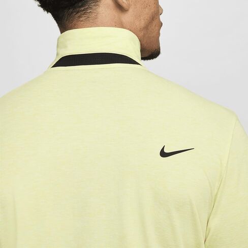 Nike Dri-FIT Tour Men's Golf Polo (Light Lemon Twist/Black, DV3123-736) Size X-Large in Saudi Arabia