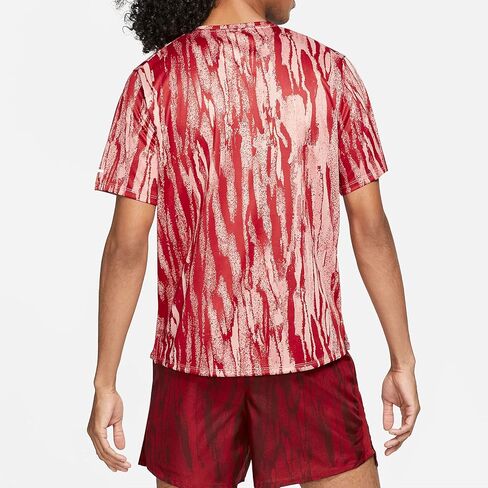 قميص الجري Nike Dri-FIT Miler Wild Run للرجال بأكمام قصيرة DA1194-685 مقاس L in Saudi Arabia