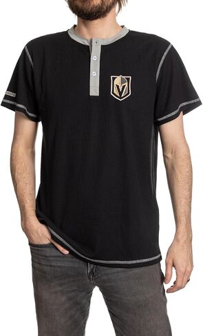 قميص Calhoun NHL Surf & Skate للرجال بأكمام قصيرة من Henley Waffle in Saudi Arabia
