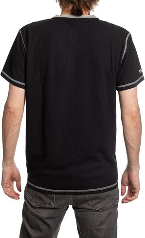 قميص Calhoun NHL Surf & Skate للرجال بأكمام قصيرة من Henley Waffle in Saudi Arabia