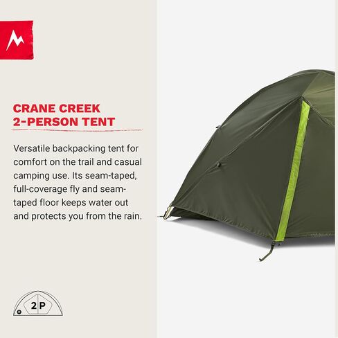 MARMOT Crane Creek 2P/3P Camping and Backpacking Tents & Footprints in Kuwait