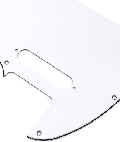 3 Ply Tele Pickguard 8 Hole tele Style Guitar Pick Guard with Pickup Mounting Screw Holes for USA/Mexican Fender Modern Style Standard Tele Telecaster Parts (Black) in Saudi Arabia