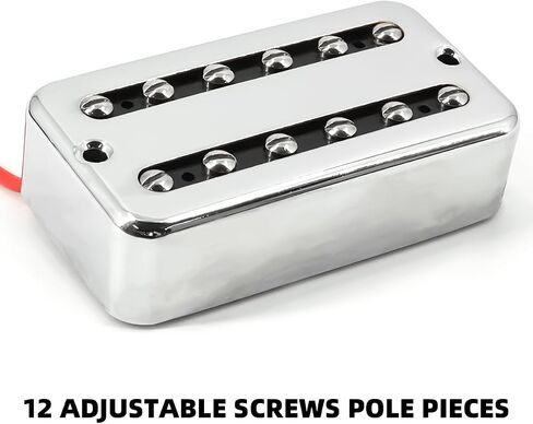 Double Coil Guitar Pickup Humbucker Pickup Set H Style Neck and Bridge Pickups Compatible with Les Paul LP Style Electric Guitar Replacement (Gold) in Saudi Arabia