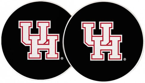 مجموعة منتجات مرخصة من شركة Desert Cactus University of Houston Car Accessories UH Cougars ماصة من الحجر الرملي (التصميم A) in Saudi Arabia
