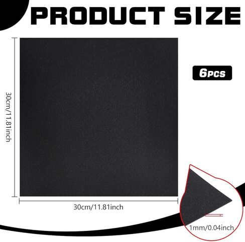 BENECREAT 6Pcs 11.8x11.8inch Plastic Brim Insert, Square Baseball Cap Visor Insert for DIY Repair Custom Brims, Craft Sewing in Saudi Arabia