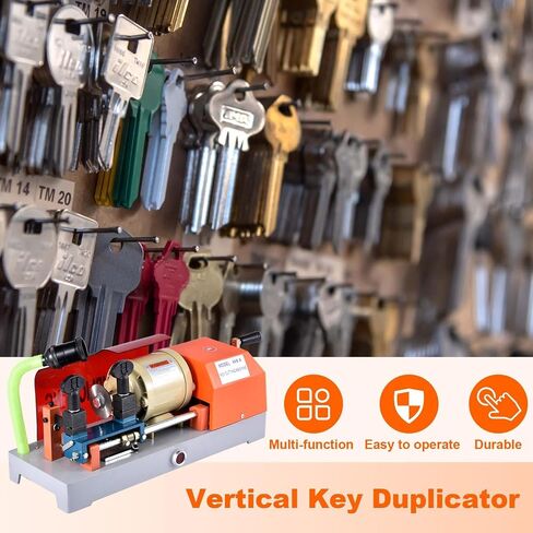 150W Vertical Automatic Keys Duplicator, 110V Keys Maker Machine, Duplicator for Door and Car Locks, Electric Duplication Machine in Saudi Arabia