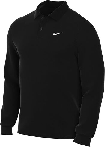 بولو جولف فيكتوري بأكمام طويلة من Nike Dri-FIT للرجال - ماص للرطوبة، مطاط خفيف الوزن، بولو بزرين in Saudi Arabia