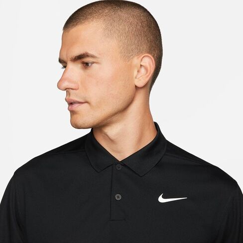 بولو جولف فيكتوري بأكمام طويلة من Nike Dri-FIT للرجال - ماص للرطوبة، مطاط خفيف الوزن، بولو بزرين in Saudi Arabia