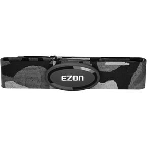 حزام الصدر لمراقبة معدل ضربات القلب من EZON C009Pro، ANT+& Bluetooth 5.1 بروتوكول مزدوج، عمر بطارية يصل إلى 400 ساعة، متوافق مع Polar/Strava/Wahoo/Peloton، مثالي لتدريب اللياقة البدنية وركوب الدراجات in Kuwait