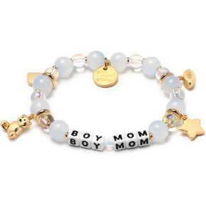 Mother’s Day Bundle Charm Bracelets, The Original Word Bracelet, Made with Colorful Beads, Plated Brass Charms and Hardware, Handcrafted Design & Positive Message, Size XS in Saudi Arabia