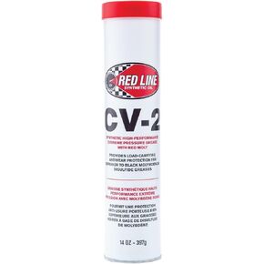 Red Line 80402 High Performance CV-2 Synthetic Grease Cartridge with Red Moly - 14 Ounce Tube (12 Pack) in Saudi Arabia