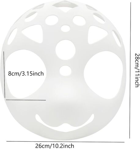 10x10 "فورزلي برأس قاعدة فروي قاعدة فروي قاعدة اليابانية على الطراز الياباني قناع تأثيري إكسسوارات هدية لقناع عيد الميلاد هالوين مع 3.15" شبكة غبار كثيفة الطباعة in Kuwait