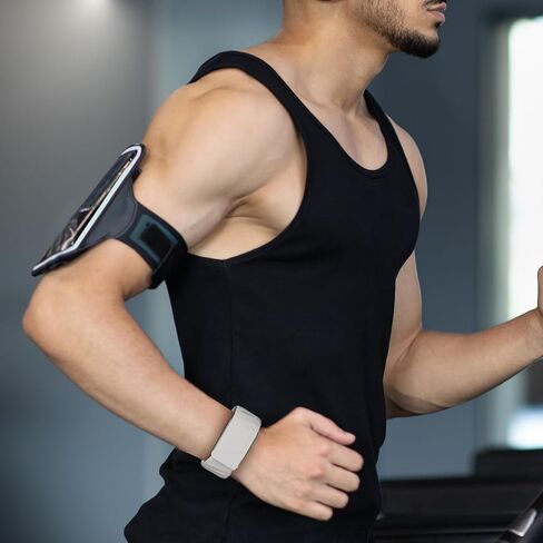 Silicone Watch Band Compatible with WH00P 4.0 and Whoop 3.0, Soft Waterproof Sport Watch Band for Men and Women in Kuwait