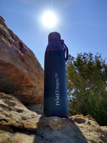 Aqua Stainless Steel Double Wall Vacuum Insulated Drinking Bottle Flask Hydro Metal reusable Canteen for Sport Fitness Outdoor (Turquoise, 17 oz/500 ml) in Saudi Arabia