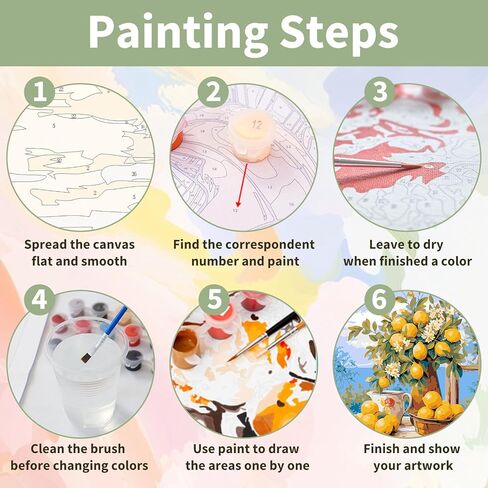 Ceiomez DIY Skull Paint by Numbers Kit للبالغين ، والطلاء الهيكلي بأرقام للبالغين ، والهالوين للبالغين من مجموعات الأرقام على القماش لزخارف المنزل ، in Kuwait