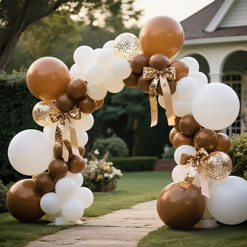 KAWKALSH Rainbow Balloon Arch Kit 111Pcs 18 12 5 Inch Latex Colorful Party Balloons Garland for Birthday Baby Shower Wedding Engagement Anniversary Christmas Party Decorations in Kuwait