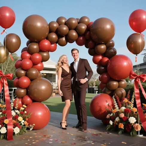 KAWKALSH Rainbow Balloon Arch Kit 111Pcs 18 12 5 Inch Latex Colorful Party Balloons Garland for Birthday Baby Shower Wedding Engagement Anniversary Christmas Party Decorations in Kuwait