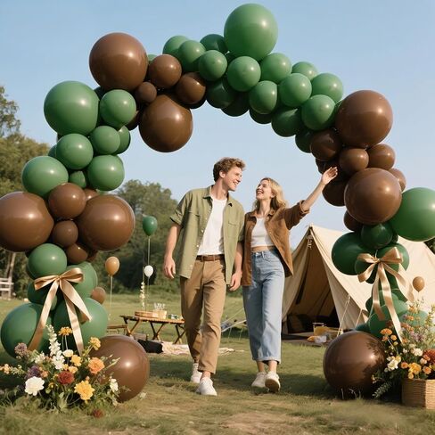 KAWKALSH Rainbow Balloon Arch Kit 111Pcs 18 12 5 Inch Latex Colorful Party Balloons Garland for Birthday Baby Shower Wedding Engagement Anniversary Christmas Party Decorations in Kuwait