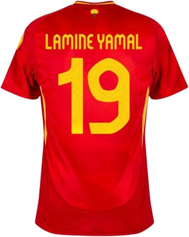 Spain Lamine Yamal Home 2024 Soccer Jersey for Men Fan Version in Kuwait