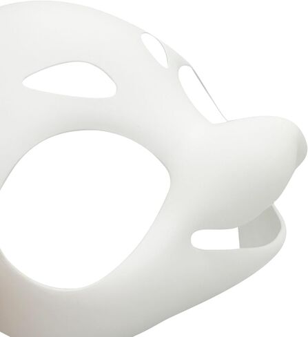 10x11"Fursuit Head Base Furry Mask Base Japanese Style Furry Mask Cosplay Accessories Gift for Christmas Halloween Mask with 3.15" Extra Thick Dust Mesh Printing Mesh,Hot Melt Glue Sticks,Plush Tongue in Kuwait