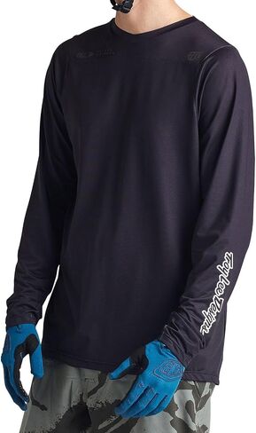 Troy Lee Designs Skyline Long-Sleeve Jersey - Men's, Scrubland Black, M in Saudi Arabia