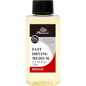 Phoenix Painting Diluent - 16.9 Fl Oz./ 500 مل منظف فرشاة الزيت ، أرق طلاء الزيت بدون رائحة ، مذيبات معدنية مذيب ، رسم للفنانين in Kuwait