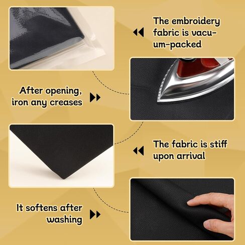 Cross Stitch Fabric ، 14 Count Embroidery Fabrice ، 59 * 39 بوصة أبيض كروس قطعة قماش للمنزل DIY التزيين in Kuwait