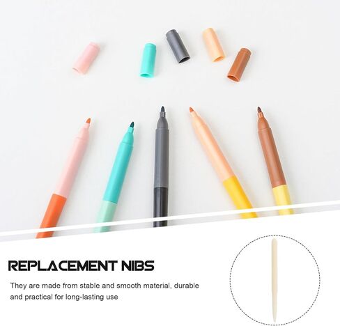 Nuobesty 20pcs Paint Ambens Fine Tip Pens Universal PEN PENT PRECTICAL NIBS MARKER SIPS SIPS MUNTIVENTAL PAIN in Kuwait