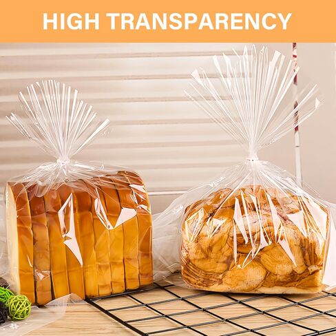 Zhewtoen 100 PCS 4 × 6 بوصة أكياس السيلوفان واضحة مع علاقات ملونة ملونة ، والبلاستيك الصافي ، والتشيلو ، وأكياس الحلوى لملفات تعريف الارتباط ، والفشار ، ولف هدايا صغيرة ، ومصالح الحفلات ، وتغليف المخبز in Kuwait
