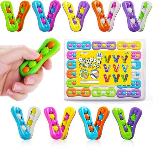 ألعاب Lesong Fidget الحسية للأطفال: 6 حزمة ألعاب الدوران الملونة - أدوات ADHD لتخفيف الإجهاد للأطفال الذين يعانون من مرض التوحد - تململ المكتب الهادئ لفصل مكتب القلق in Saudi Arabia