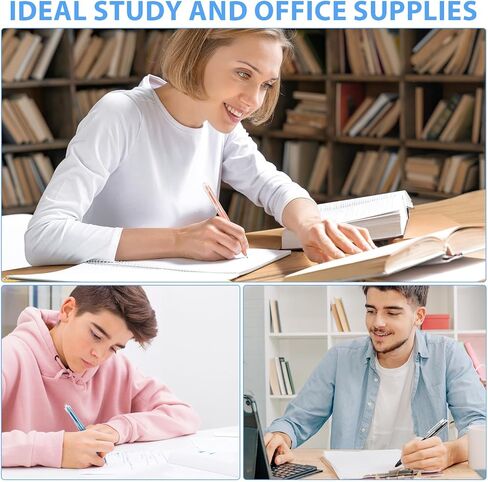 200 Pack Gel Pens Bulk 0.5mm Black Gel Pen Retractable Fine Point Pens Quick Drying Smooth Writing with Comfortable Grip for School Office Journaling Note Taking and Homework in Saudi Arabia