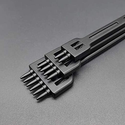 مجموعة لكمة خياطة جلدية ، 4 ملم من الصلب الأبيض 1/2/4/6 Leathers Prong Punch Craft for Diy Leather Tool Schitching chisels in Kuwait
