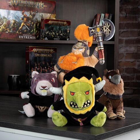 Warhammer Age of Sigmar Collectible Plushies - Fyreslayer Plushie - Perchep Games Workshop Percshand - Decore Game Decor in Kuwait