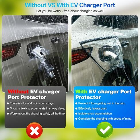 غطاء ميناء شاحن EV ، مغناطيسي قوي ، مقاوم للماء مقاوم للثلوج مقاوم للثلوج ودائم ، حماية من جميع الأحوال الجوية ، مناسبة لجميع السيارات الكهربائية ذات الصلب in Kuwait