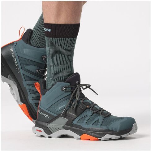 Salomon X Ultra 4 Mid GTX Boots Mens SZ 11.5 Deep Lichen Green/Peat/Kelp in Saudi Arabia