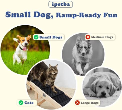 منحدر الكلب لأريكة السرير القابلة للطي على سلالم الحيوانات الأليفة للكلاب المتوسطة الصغيرة للحصول على السرير ، حتى 70 رطلا ، ارتفاع قابل للتعديل 24 "، 43.3" in Kuwait