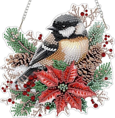 EOBROMD Diamond Hanging Art Kits for Adults, Cross Butterfly Suncatcher Diamond Art Painting, DIY Special Shaped Rhinestone Kits for Adults, Window Pendants Home Garden Wall Hanging Ornament in Saudi Arabia