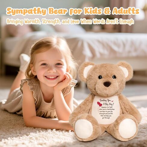 Teddy Bear محشو بالحيوان ، مطرزة على ما يرام قريبا الدب الفخمة مع ضمادة الإصابة ، والاستعادة والهدايا الهدايا للنساء الأطفال الصغار الفتيات المرضى ، والراحة أفضل 15 " in Saudi Arabia