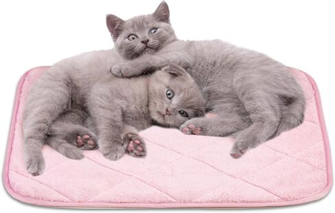 حصيرة الحيوانات الأليفة الحرارية من NWK للكلاب والقطط ، حصيرة سرير القطة تعكس ، قابلة للغسل ، للأريكة والصناثة واليرة والسيارة مقعد (أسود من Obsidian ، متوسطة (28 '× 19' × 0.4 ''))) in Kuwait