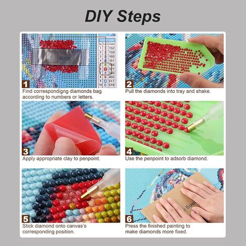 hill froeistung Santa Claus Diamond Painting Kits for Adults,Deer Diamond Art for Beginners, 5D DIY Full Drill Round Gem Art Craft Home Wall Decor Gift 12x12 inch in Saudi Arabia