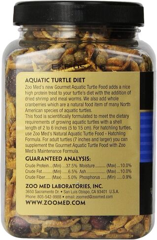 Zoo Med Gourmet Aquatic Turtle Food, 6 oz. in Saudi Arabia