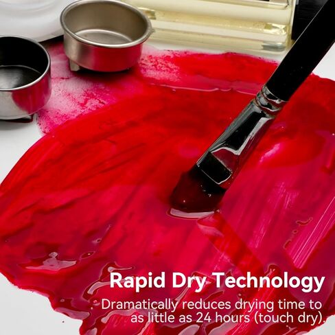 Phoenix Painting Diluent - 16.9 Fl Oz./ 500 مل منظف فرشاة الزيت ، أرق طلاء الزيت بدون رائحة ، مذيبات معدنية مذيب ، رسم للفنانين in Kuwait